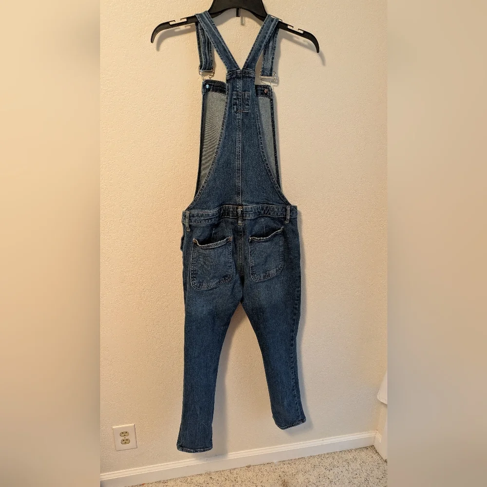 GAP MATERNITY Light Blue Denim Overalls - Picture 2 of 4